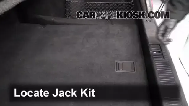 2010 Mercedes-Benz S400 Hybrid 3.5L V6 Levantar auto Usar el gato para levantar el auto